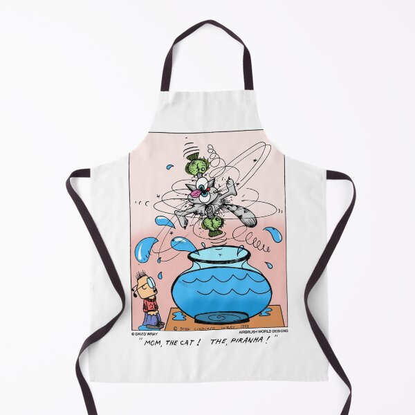 Item preview, Cat in the fish bowl designed and sold by Airbrush World.