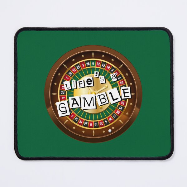 Item preview, Life’s a Gamble! (on Green) designed and sold by PawsitiveMum3.