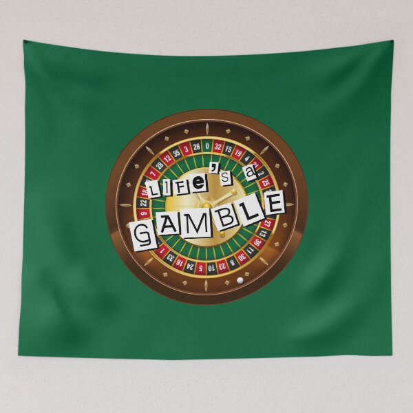 Item preview, Life’s a Gamble! (on Green) designed and sold by PawsitiveMum3.