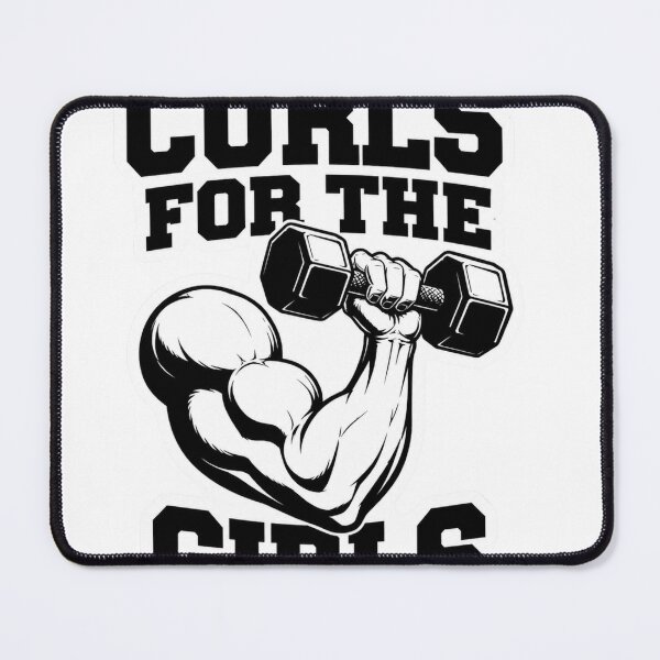 Item preview, Curls For The Girls Funny Gym Bodybuilding Bicep designed and sold by Digistore1221.