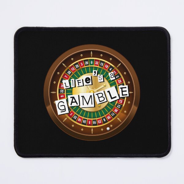 Item preview, Life’s a Gamble! (on Black) designed and sold by PawsitiveMum3.