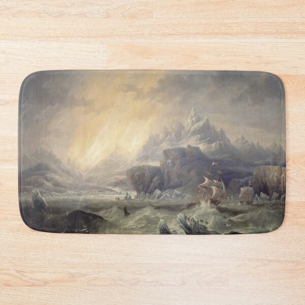 Item preview, HMS Erebus and Terror in the Antarctic designed and sold by DONTSPACEAWAY.