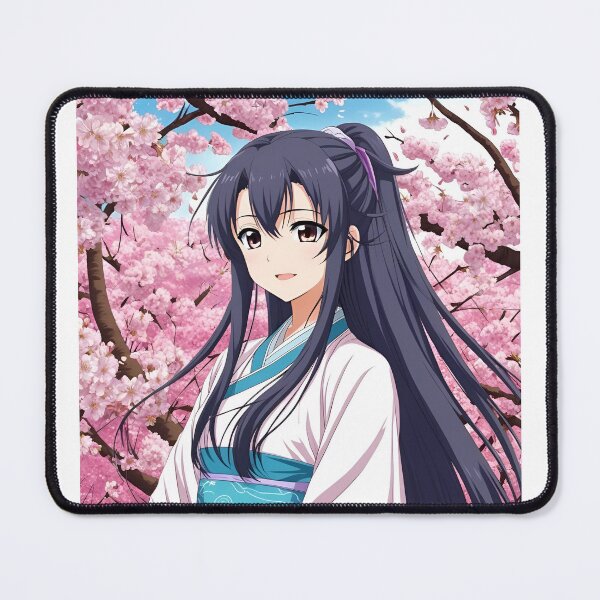 Item preview, Cherry Blossom Anime Maiden | Sakura Fantasy Art designed and sold by Animewaifustore.