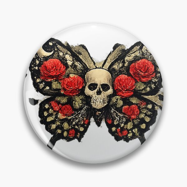 Item preview, Skull and roses designed and sold by StainedChapters.