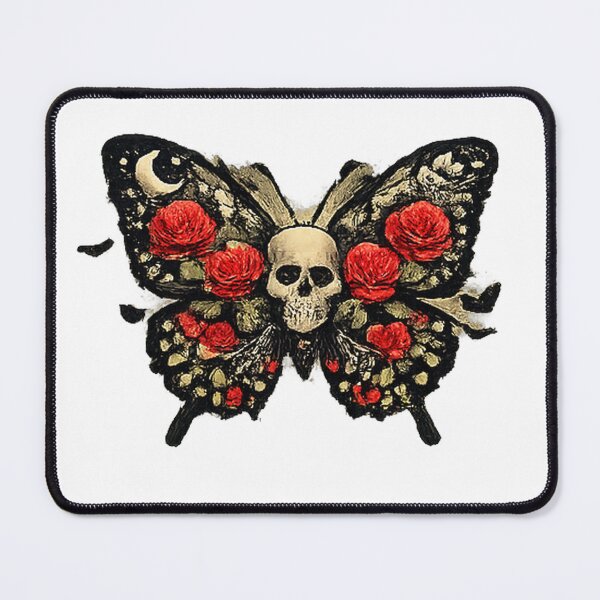 Item preview, Skull and roses designed and sold by StainedChapters.