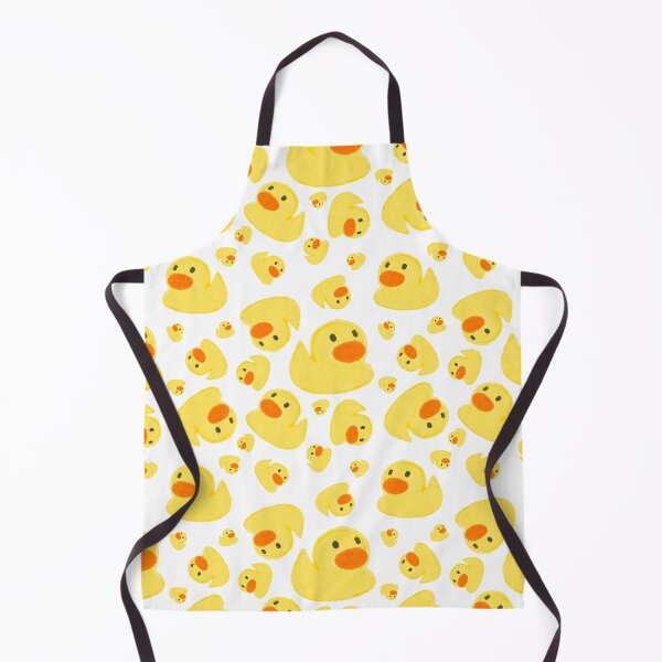 Item preview, Rubber Duck Bath Pattern | Cute Yellow Duck Nursery and Bathroom Design designed and sold by HaileesHollow.