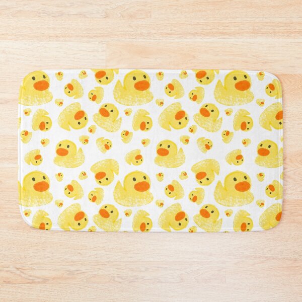 Item preview, Rubber Duck Bath Pattern | Cute Yellow Duck Nursery and Bathroom Design designed and sold by HaileesHollow.