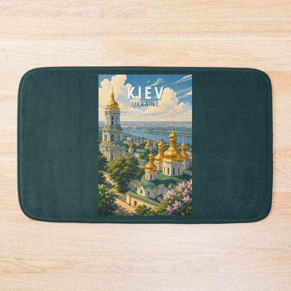Item preview, Kyiv Ukraine Illustration Travel Art Vintage designed and sold by KrisSidDesigns.
