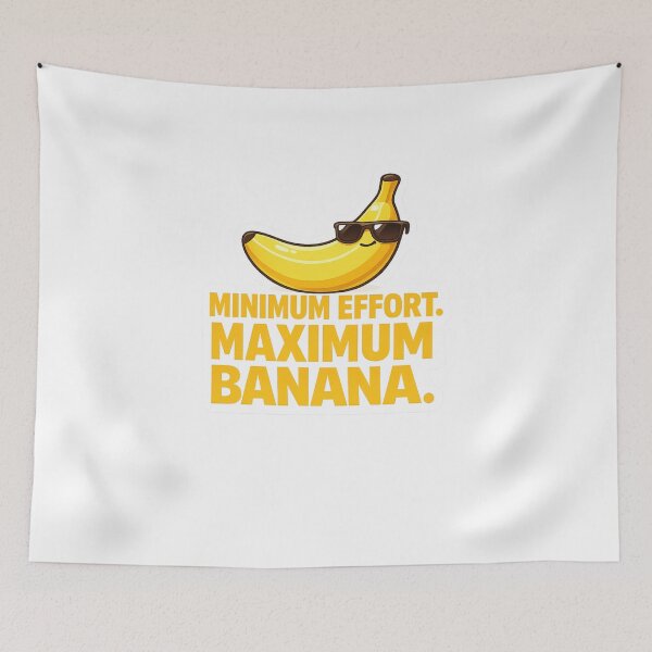 Item preview, Minimum Effort Maximum Banana Funny Fruit Sunglasses designed and sold by Digistore1221.