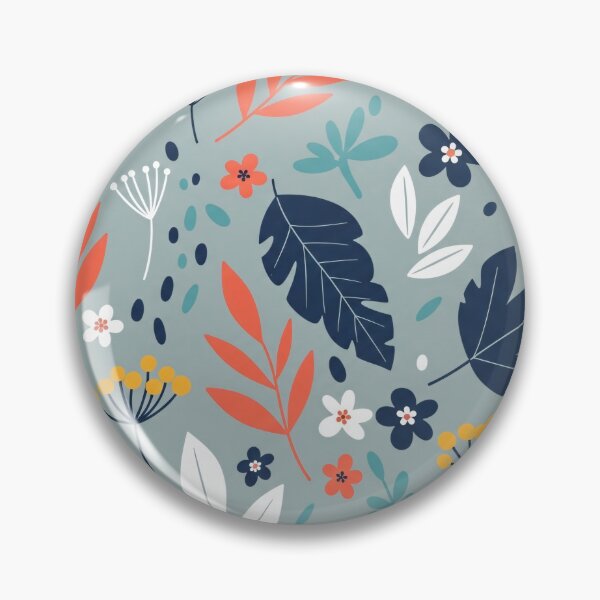 Item preview, Scandi Folk Botanical Pattern designed and sold by PixorStudio.