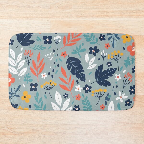 Item preview, Scandi Folk Botanical Pattern designed and sold by PixorStudio.
