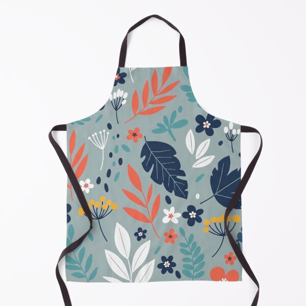 Item preview, Scandi Folk Botanical Pattern designed and sold by PixorStudio.