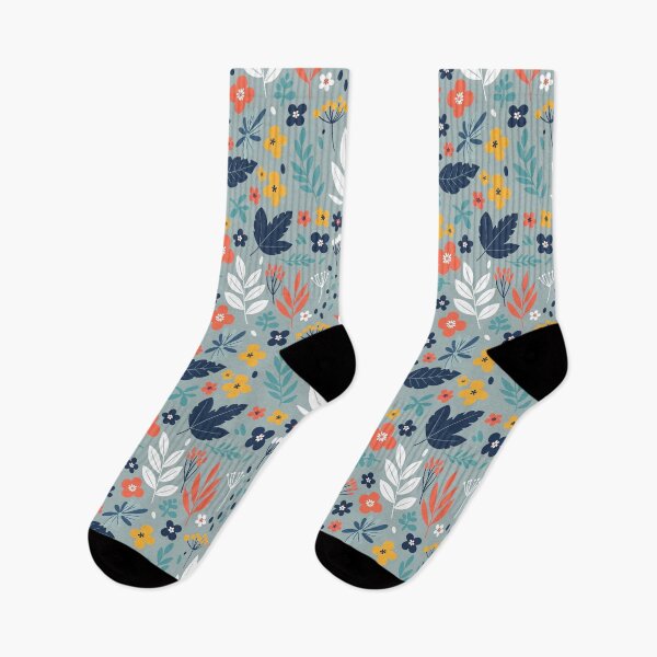 Item preview, Scandi Folk Botanical Pattern designed and sold by PixorStudio.