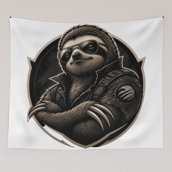 Item preview, sloth art designed and sold by @jon.