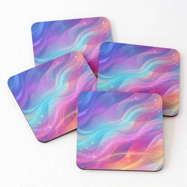 Item preview, Four Dreamy Cosmic Landscapes Celestial Wonders Surreal Imagination designed and sold by ART ATTACK ZONE.