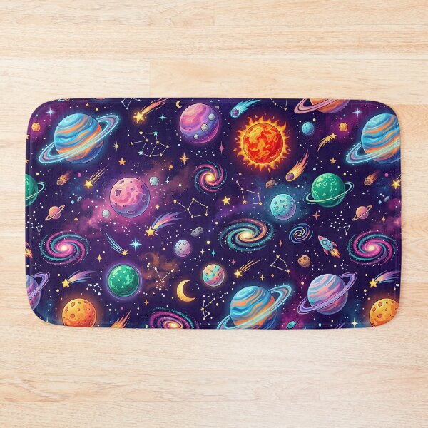 Item preview, Mystical Cosmic Moon Forest Path Nightscape designed and sold by novadawy.