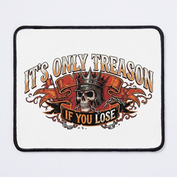 Item preview, It's Only Treason If You Lose Vintage Skull Crown designed and sold by Wear Sculpt.