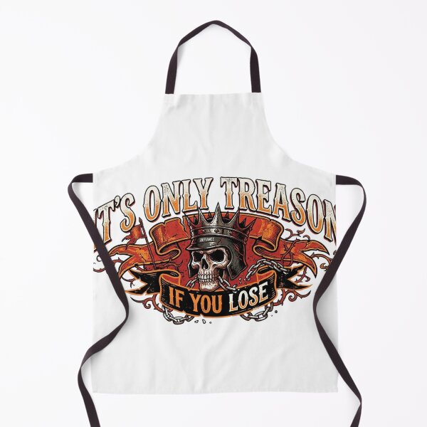 Item preview, It's Only Treason If You Lose Vintage Skull Crown designed and sold by Wear Sculpt.
