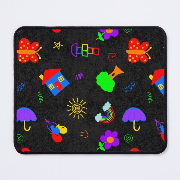 Item preview, Blacktop Chalk Doodle Pattern | Retro Playground Drawings | Classroom Teacher Design designed and sold by HaileesHollow.