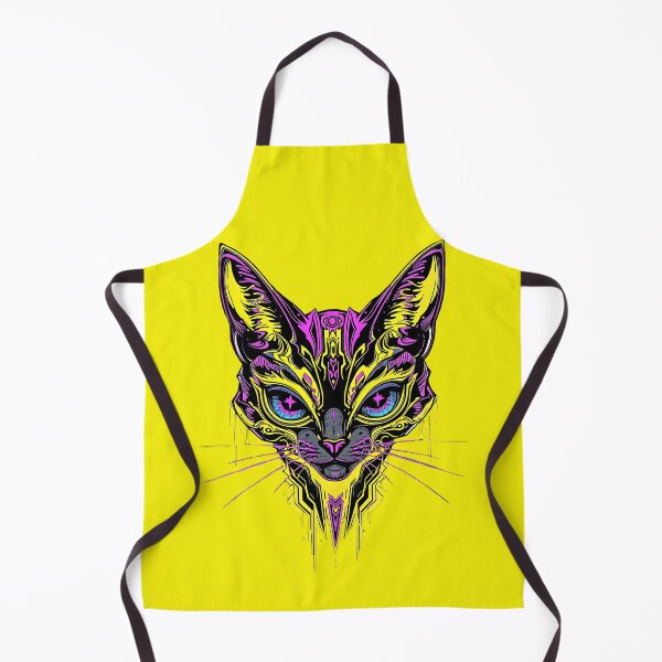 Item preview, Psychedelic Cat: A Fluorescent Look Through Time designed and sold by KunstGeist.