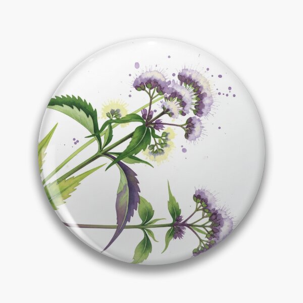 Item preview, Eupatorium Botanical Watercolor Study designed and sold by PixorStudio.