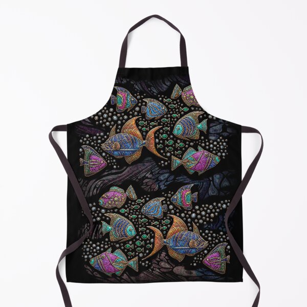 Item preview, Fish Fantasy Doodle designed and sold by Deborah Maxemow.