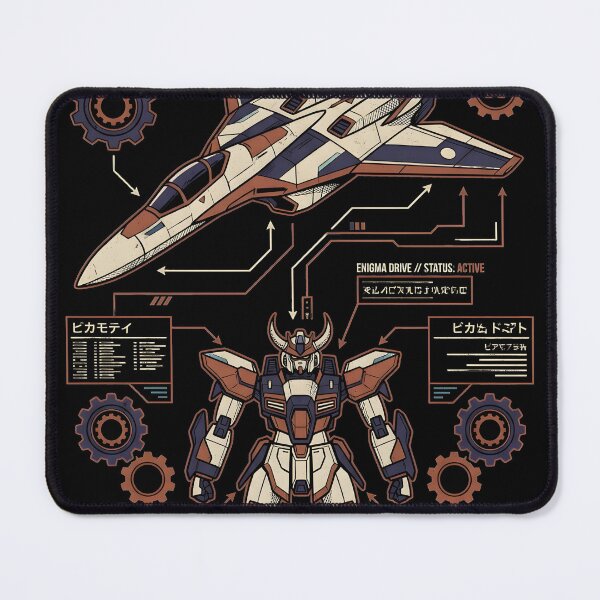 Item preview, Retro Mecha Transformation Sequence Technical Schematic designed and sold by EKHOAISTORE.