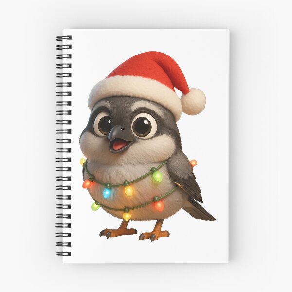 Item preview, Christmas Loggerhead Shrike designed and sold by Sillytoe.