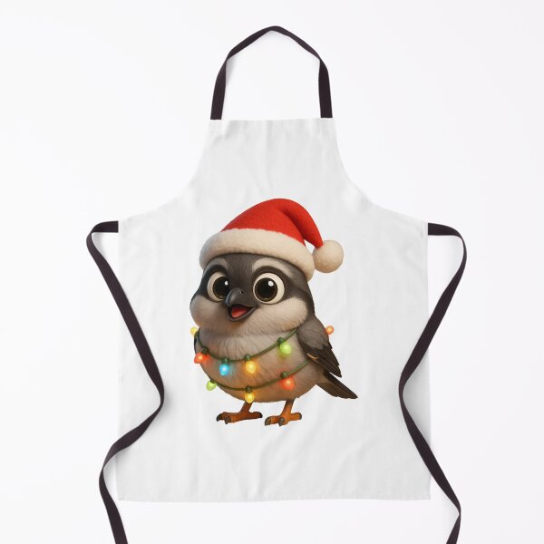 Item preview, Christmas Loggerhead Shrike designed and sold by Sillytoe.