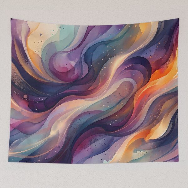 Item preview, Six Dreamy Cosmic Landscapes Celestial Wonders Surreal Imagination designed and sold by ART ATTACK ZONE.
