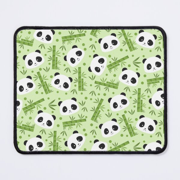 Item preview, Panda Bear Pattern (on Green) designed and sold by PawsitiveMum3.
