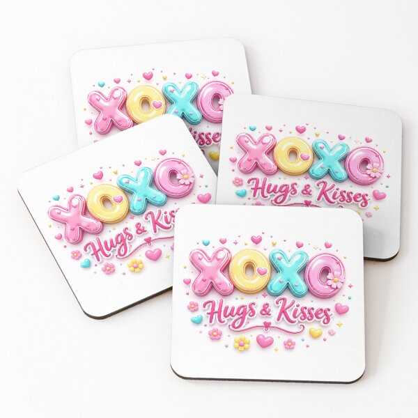 Item preview, Candy Gloss XOXO Hugs & Kisses designed and sold by BlissBlvdShop.