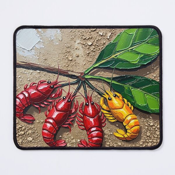 Item preview, Impasto Crawfish Branch Study designed and sold by PixorStudio.