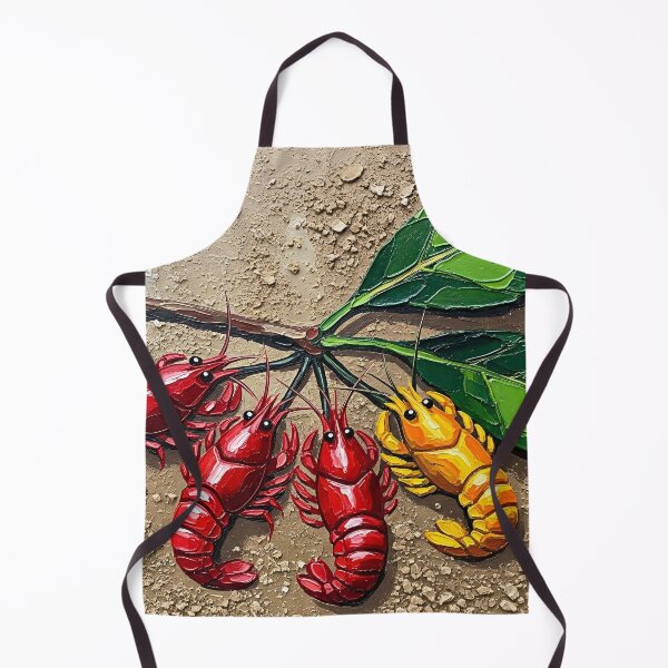 Item preview, Impasto Crawfish Branch Study designed and sold by PixorStudio.