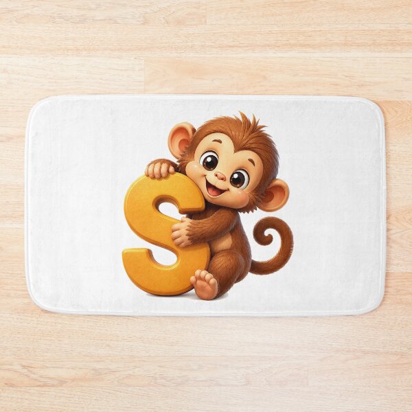 Item preview, Sweet S Monkey Hug designed and sold by BlissBlvdShop.