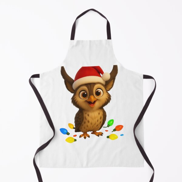 Item preview, Christmas Long-Eared Owl designed and sold by Sillytoe.