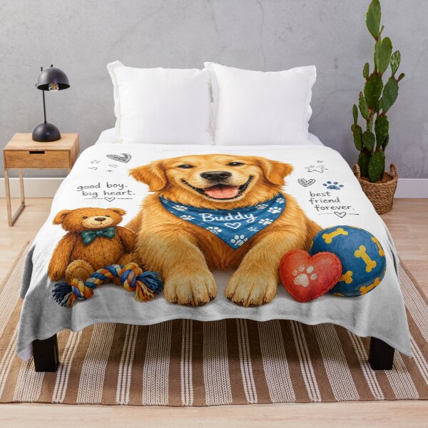 Item preview, Buddy’s Best Friend Forever Portrait designed and sold by BlissBlvdShop.