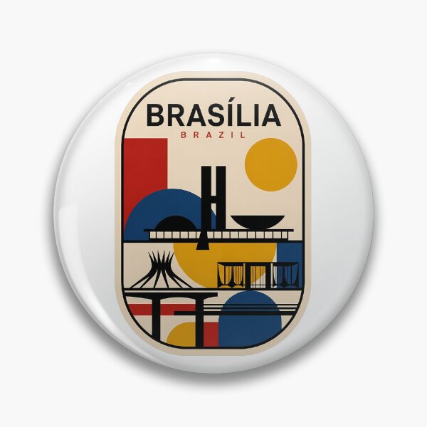 Item preview, Retro Brasilia Brazil Mid Century Modern Architecture designed and sold by k3rstman1.