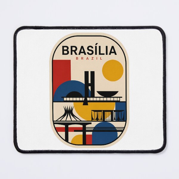 Item preview, Retro Brasilia Brazil Mid Century Modern Architecture designed and sold by k3rstman1.