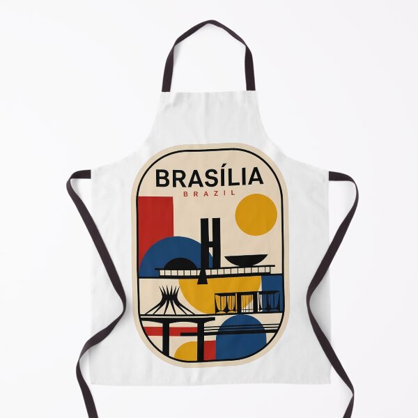 Item preview, Retro Brasilia Brazil Mid Century Modern Architecture designed and sold by k3rstman1.