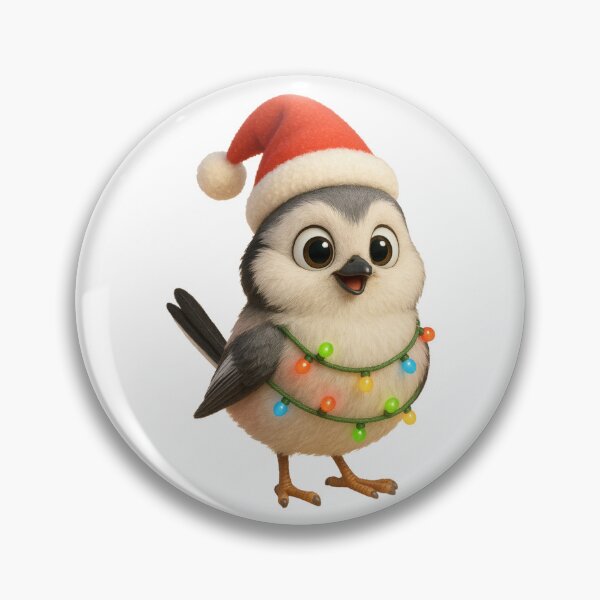 Item preview, Christmas Long-Tailed Tit designed and sold by Sillytoe.