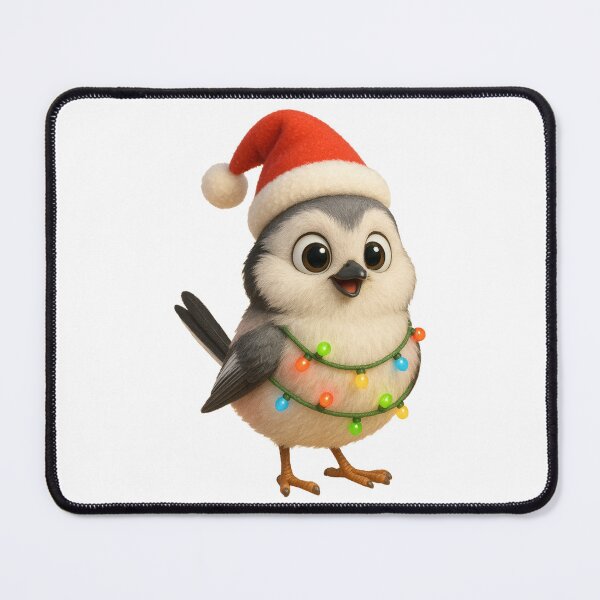 Item preview, Christmas Long-Tailed Tit designed and sold by Sillytoe.