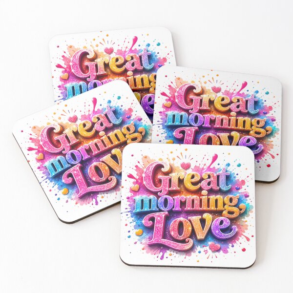 Item preview, Great Morning, Love designed and sold by BlissBlvdShop.