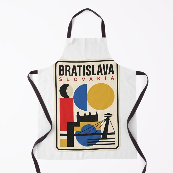 Item preview, Bratislava Slovakia Bauhaus Geometric City Landmark designed and sold by k3rstman1.