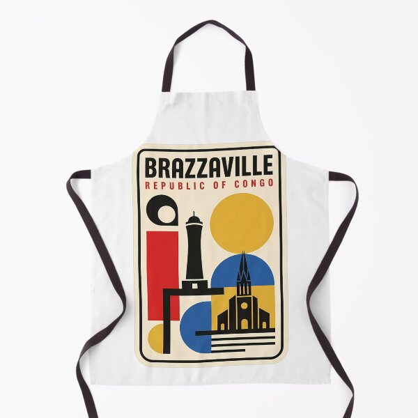 Item preview, Retro Brazzaville Republic of Congo Travel Poster designed and sold by k3rstman1.