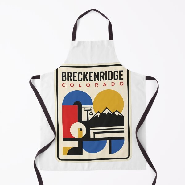 Item preview, Retro Breckenridge Colorado Geometric Mountain Ski Design designed and sold by k3rstman1.