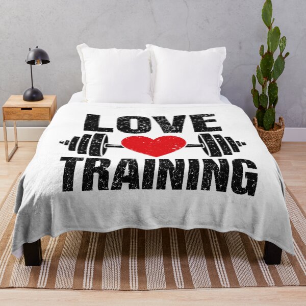 Item preview, Love Training Gym Barbell Red Heart Workout designed and sold by Digistore1221.