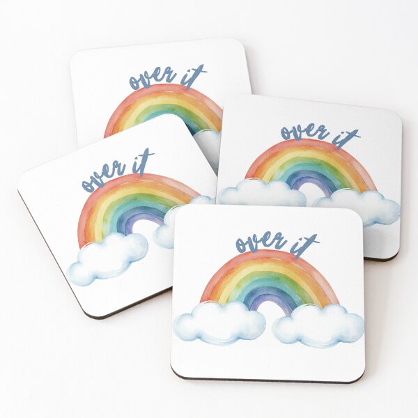 Item preview, Over It – Rainbow Statement Art Design designed and sold by Soleil's Collective.