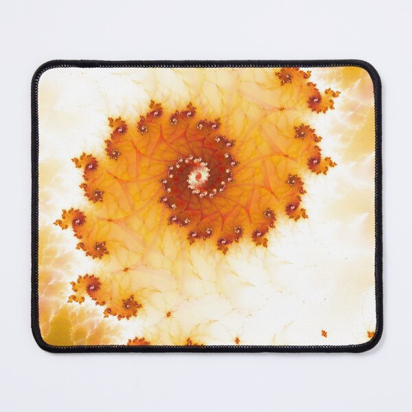 Item preview, Golden Autumn Leaves Abstract Fractal Spiral designed and sold by Dibujo Divertido.