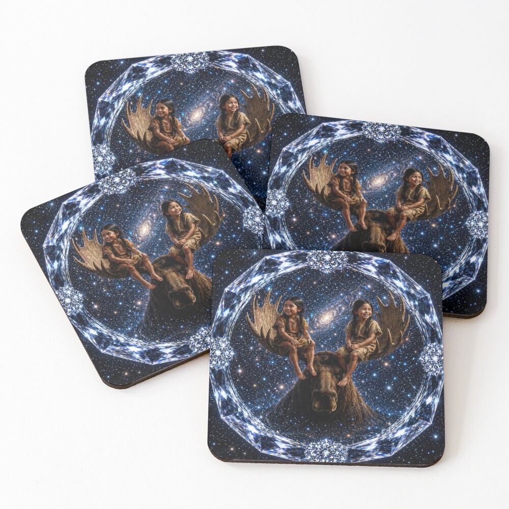 Item preview, Coasters (Set of 4) designed and sold by MagicPixelFrame.